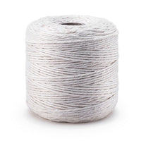 Bavlnená šnúrka na macramé 2 mm biela - DP Craft | rôzne veľkosti — obrázok 3
