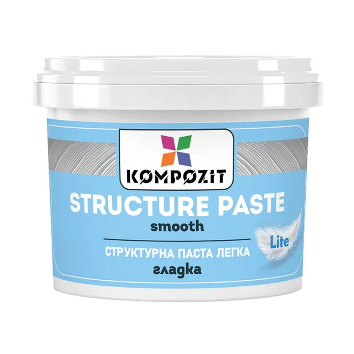 Biela hladká štruktúrovacia pasta LITE