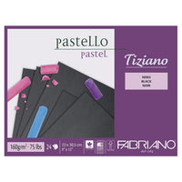 Blok čiernych papierov pre pastel FABRIANO Tiziano | rôzne rozmery — obrázok 3