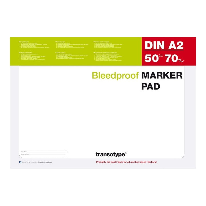 Blok COPIC Marker Pad | rôzne formáty — obrázok 4