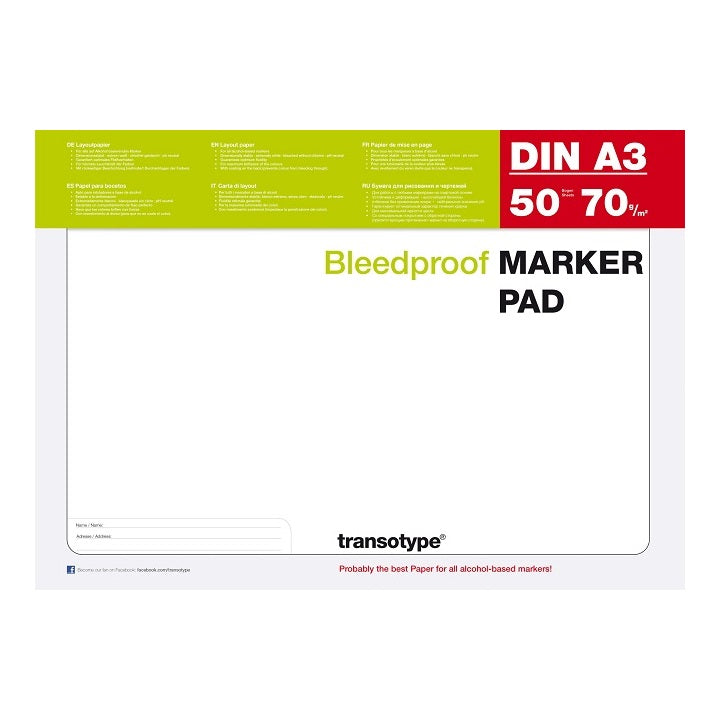 Blok COPIC Marker Pad | rôzne formáty — obrázok 3