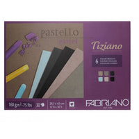 Blok farebných papierov pre pastel FABRIANO Tiziano | rôzne rozmery — obrázok 4