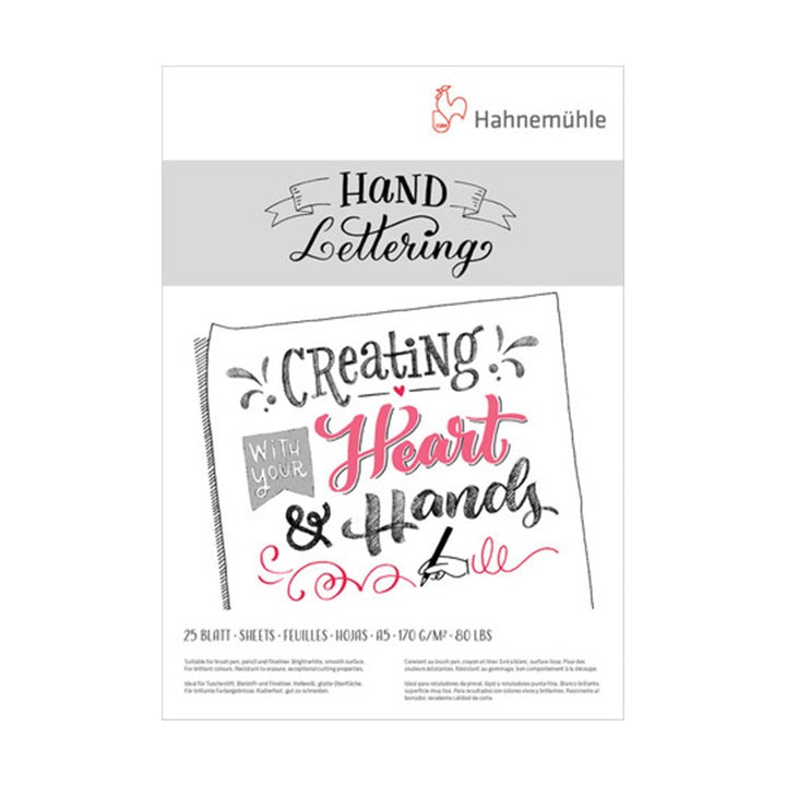 Blok papierov Hahnemühle na Hand lettering | rôzne rozmery — obrázok 2