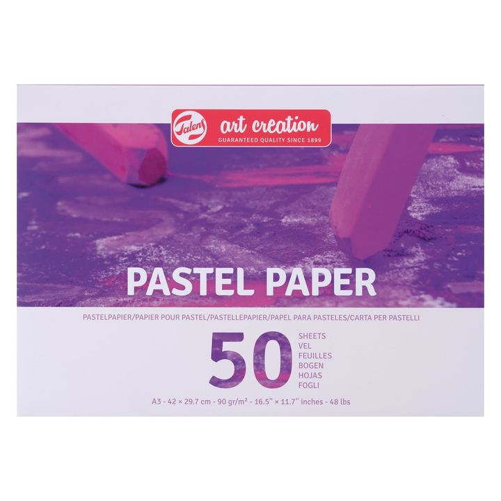 Blok papierov na pastel 50 listov  | rôzne formáty — obrázok 2