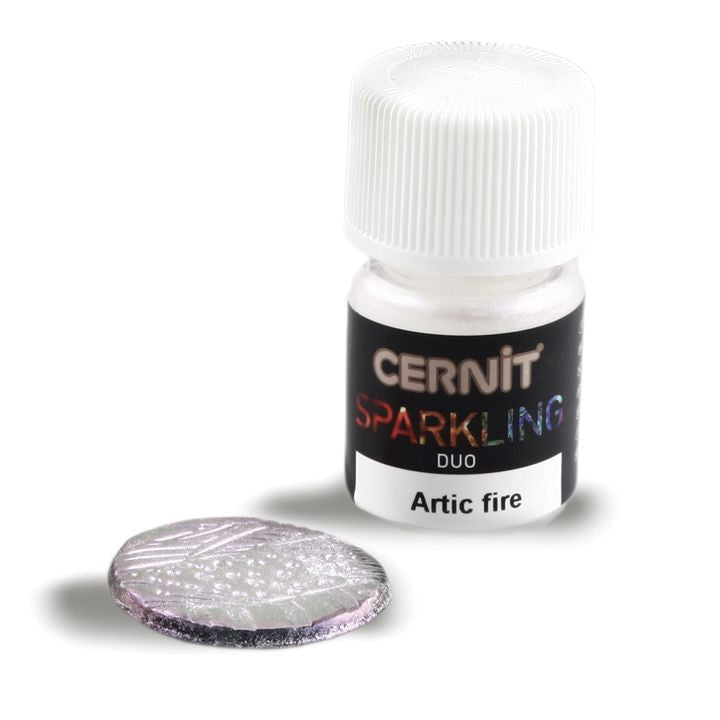 CERNIT Sparkling Glimmerpuder für Polymerton | verschiedene Farbtöne | ARTMIE