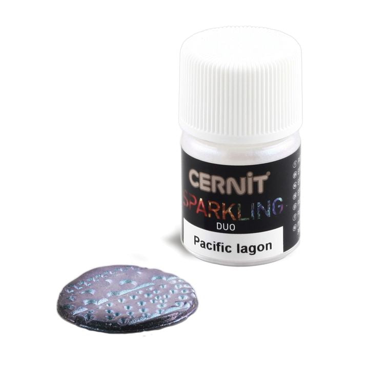 CERNIT Sparkling Glimmerpuder für Polymerton | verschiedene Farbtöne | ARTMIE