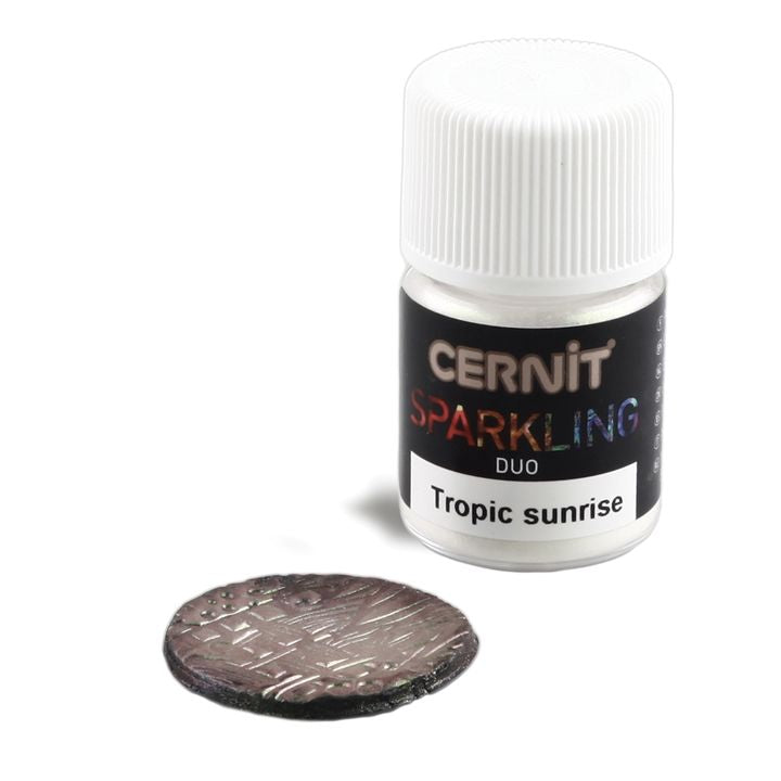 CERNIT Sparkling Glimmerpuder für Polymerton | verschiedene Farbtöne | ARTMIE