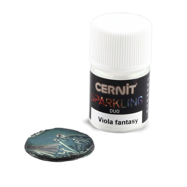 CERNIT Sparkling Glimmerpuder für Polymerton | verschiedene Farbtöne | ARTMIE