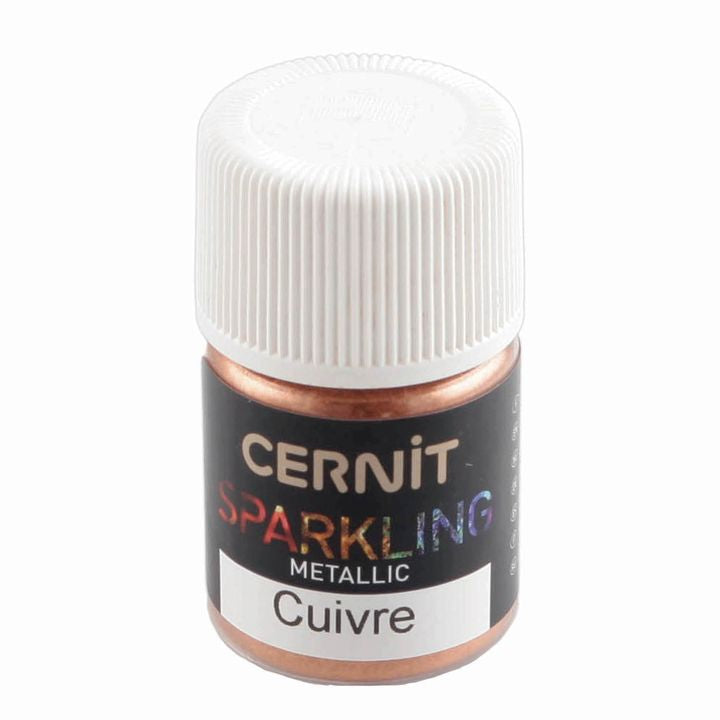 CERNIT Sparkling sľudový prášok na polymérové hmoty | rôzne odtiene — obrázok 4