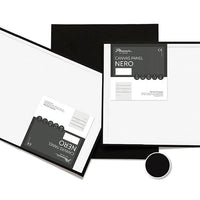 Čierne plátno na lepenke | rôzne rozmery — obrázok 7