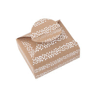 Darčekové krabičky so strieborným vzorom 6x7,5x2,5 cm – 4 ks | rôzne motívy — obrázok 4