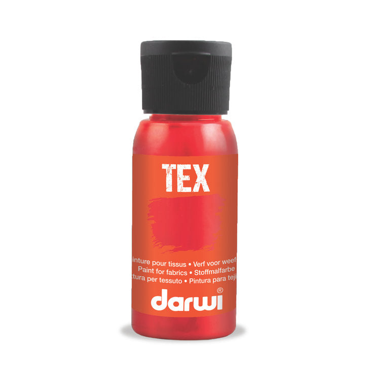 DARWI TEX Textilfarbe 50 ml | verschiedene Farbtöne | ARTMIE