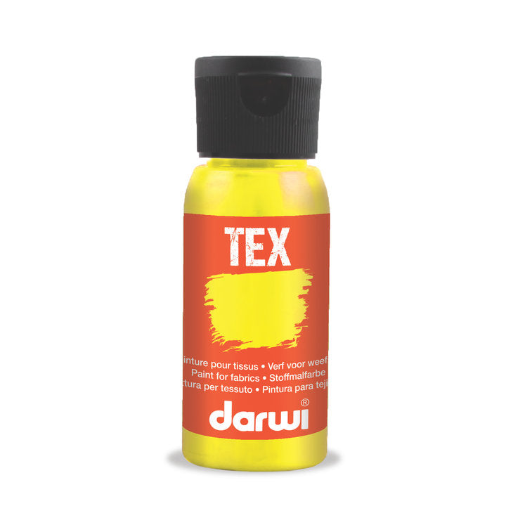 DARWI TEX Textilfarbe 50 ml | verschiedene Farbtöne | ARTMIE