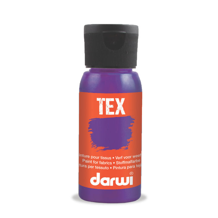 DARWI TEX Textilfarbe 50 ml | verschiedene Farbtöne | ARTMIE