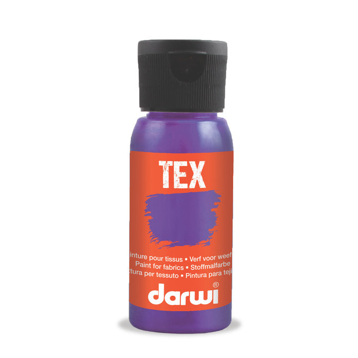 DARWI TEX Textilfarbe 50 ml | verschiedene Farbtöne | ARTMIE