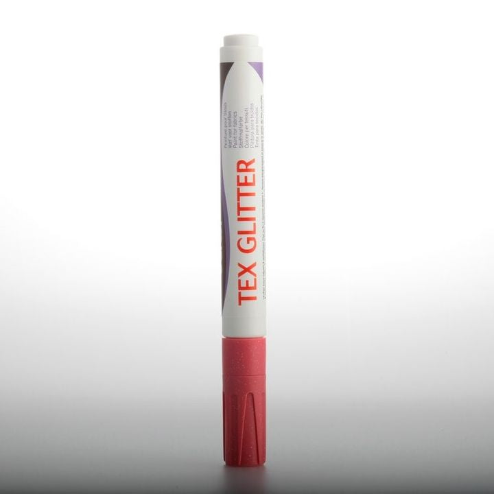 DARWI TEX fixy na textil glitrové 6ml | rôzne farby — obrázok 3
