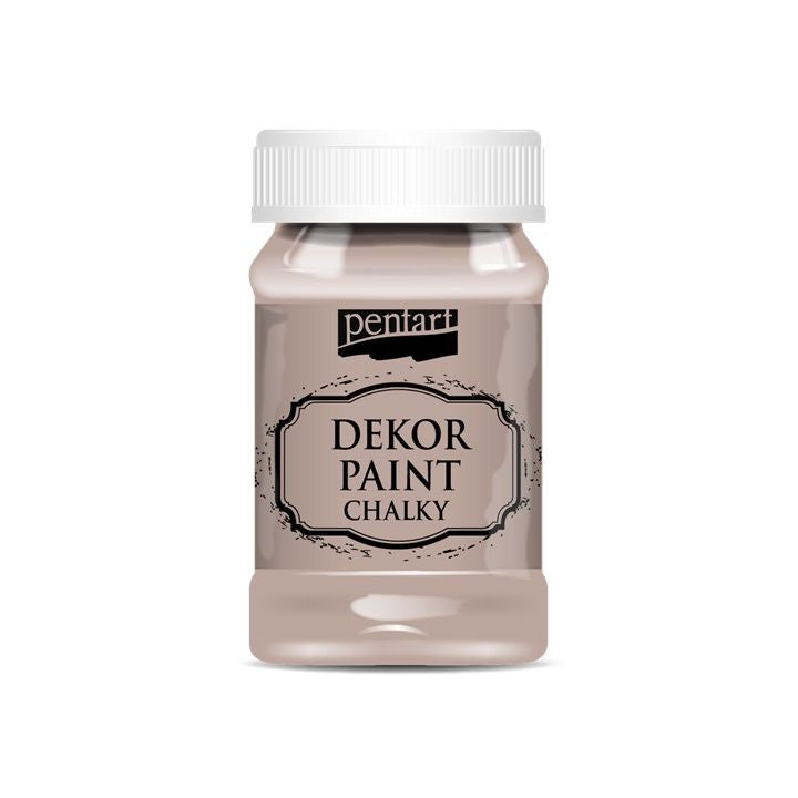 Dekoračná kriedová farba Chalky Pentart  100 ml | rôzne odtiene — obrázok 1
