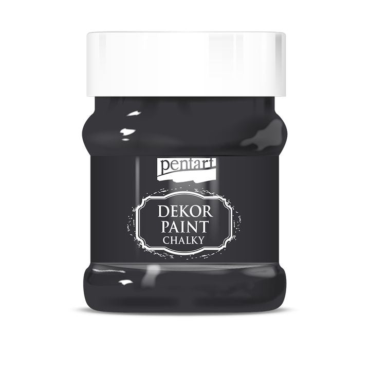 Dekoračná kriedová farba Chalky Pentart - 230 ml | rôzne odtiene — obrázok 4