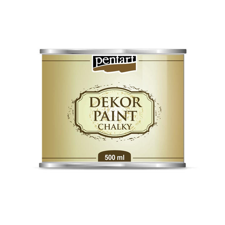 Dekoračná kriedová farba Chalky Pentart 500 ml | rôzne odtiene — obrázok 11