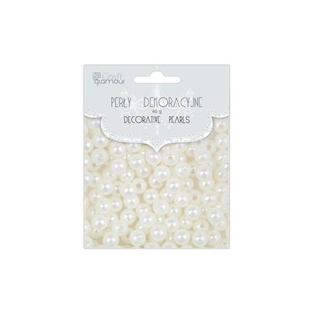 Dekoračné perličky 8 mm / 40 g