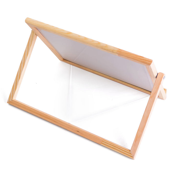 Detská magnetická obojstranná tabuľa ARTMIE so stojanom 30 x 40 cm — obrázok 1