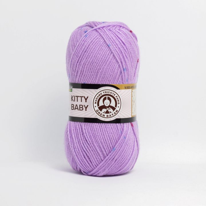 Detská vlna Madame Tricote Paris Kitty Baby 100 g  | rôzne farby — obrázok 3