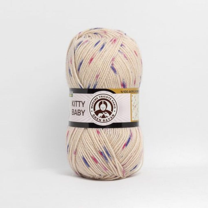 Detská vlna Madame Tricote Paris Kitty Baby 100 g  | rôzne farby — obrázok 7