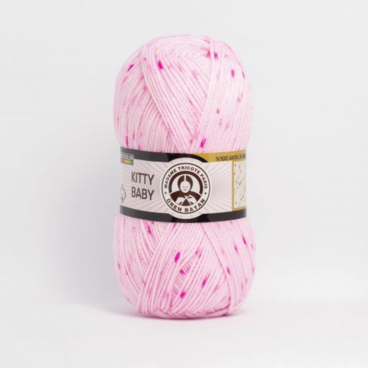 Detská vlna Madame Tricote Paris Kitty Baby 100 g  | rôzne farby — obrázok 9