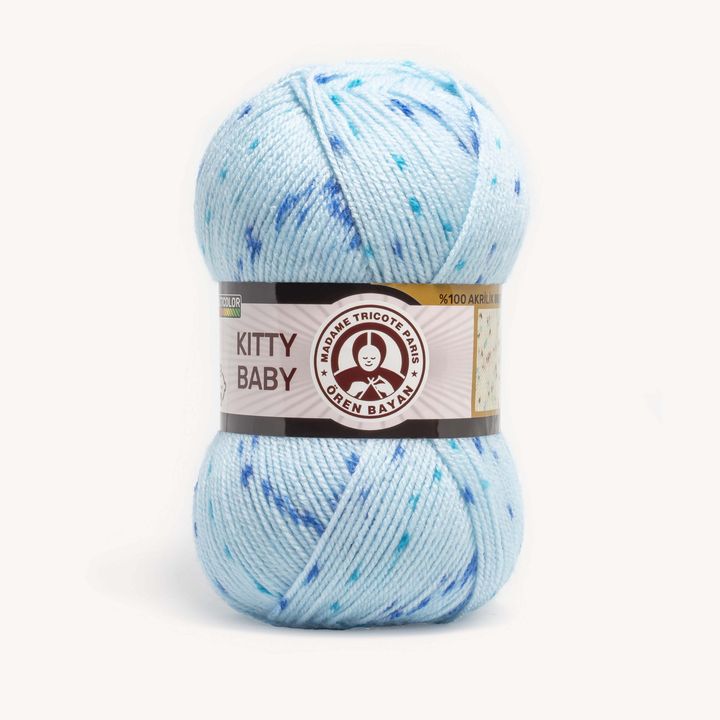 Detská vlna Madame Tricote Paris Kitty Baby 100 g  | rôzne farby — obrázok 10