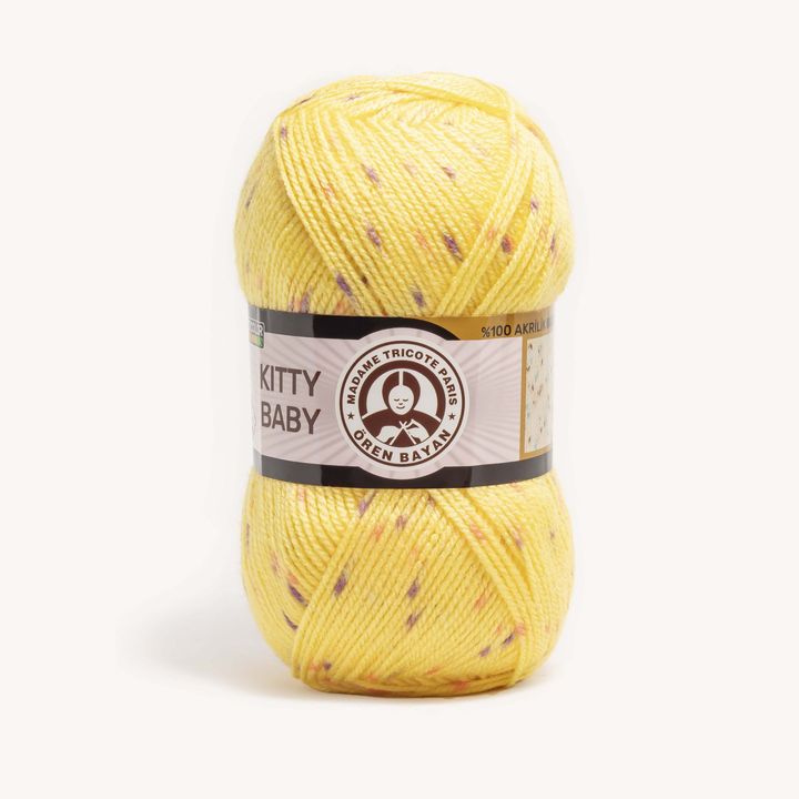 Detská vlna Madame Tricote Paris Kitty Baby 100 g  | rôzne farby — obrázok 11