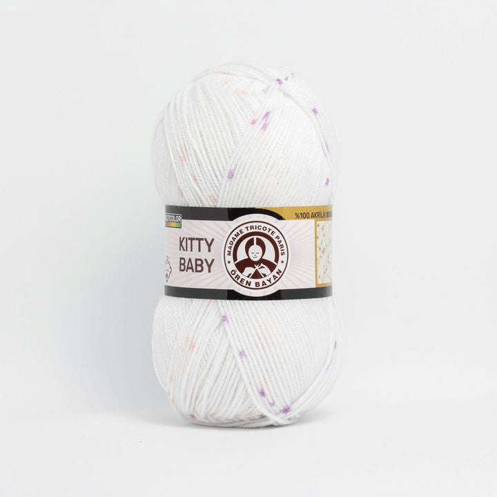 Detská vlna Madame Tricote Paris Kitty Baby 100 g  | rôzne farby — obrázok 12