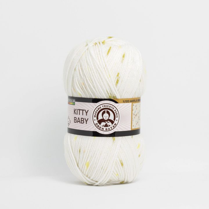Detská vlna Madame Tricote Paris Kitty Baby 100 g  | rôzne farby — obrázok 13