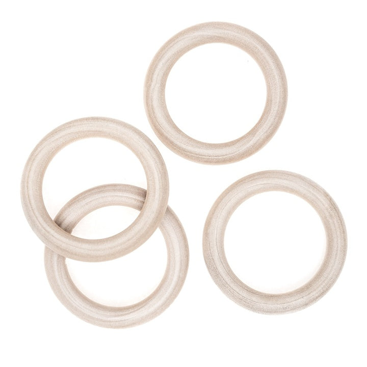 Drevené krúžky na makramé | rôzne veľkosti — obrázok 3