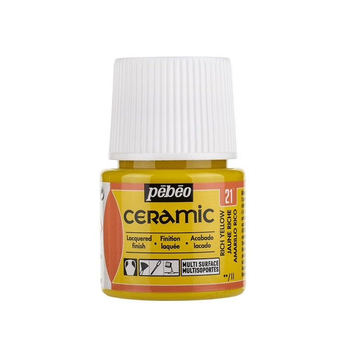 Pebeo Ceramic Keramikfarbe 45 ml | verschiedene Farben | ARTMIE