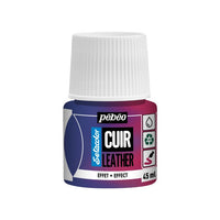 Farba na kožu Pebeo Setacolor effect 45 ml  | rôzne farby — obrázok 1