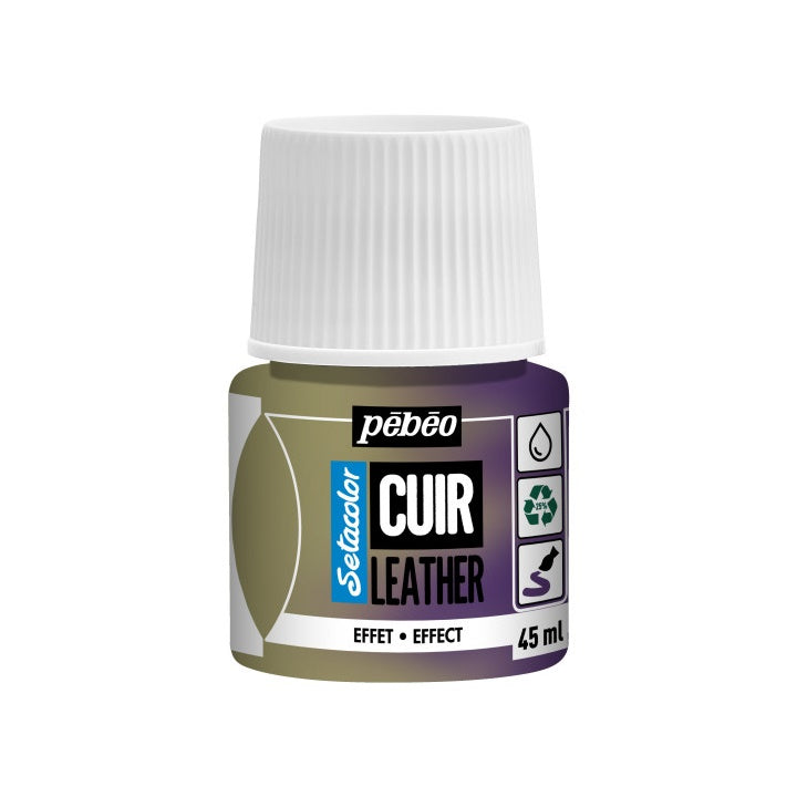 Farba na kožu Pebeo Setacolor effect 45 ml  | rôzne farby — obrázok 10