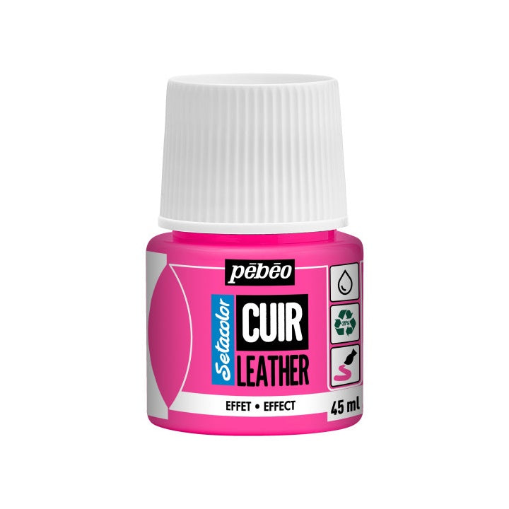 Farba na kožu Pebeo Setacolor effect 45 ml  | rôzne farby — obrázok 12