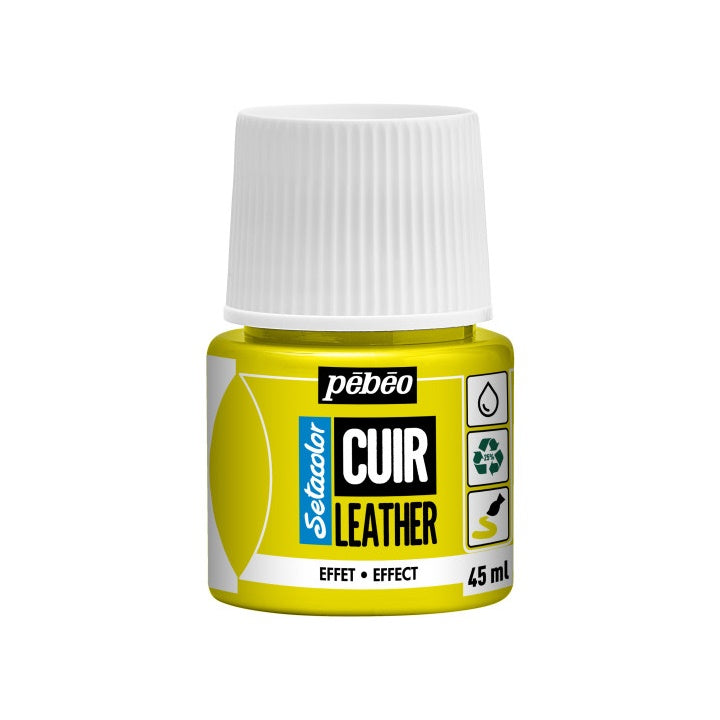 Farba na kožu Pebeo Setacolor effect 45 ml  | rôzne farby — obrázok 11