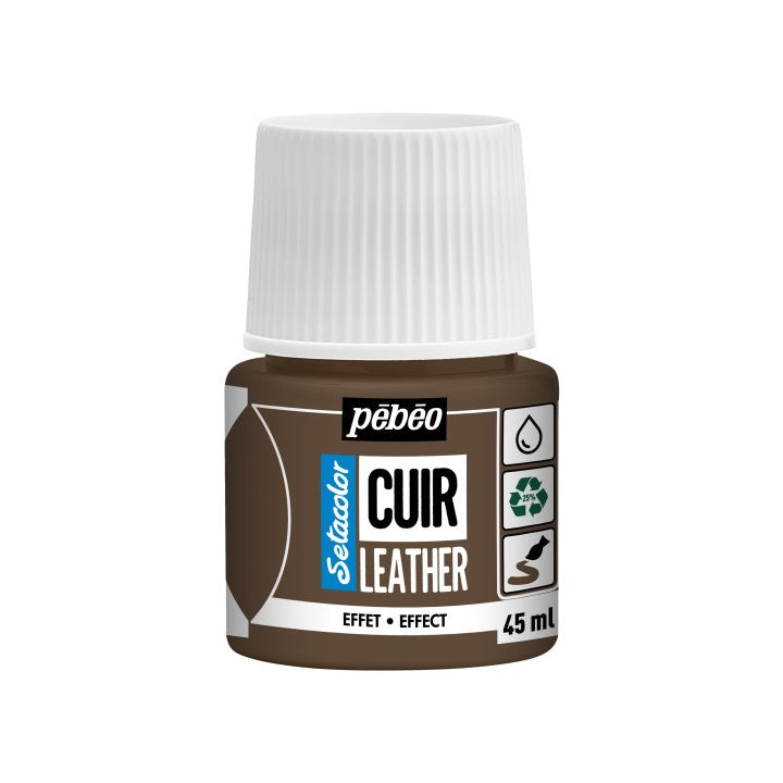 Farba na kožu Pebeo Setacolor effect 45 ml  | rôzne farby — obrázok 3