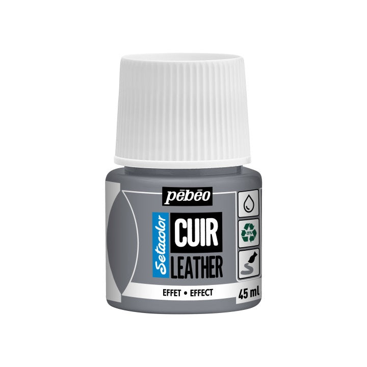 Farba na kožu Pebeo Setacolor effect 45 ml  | rôzne farby — obrázok 2