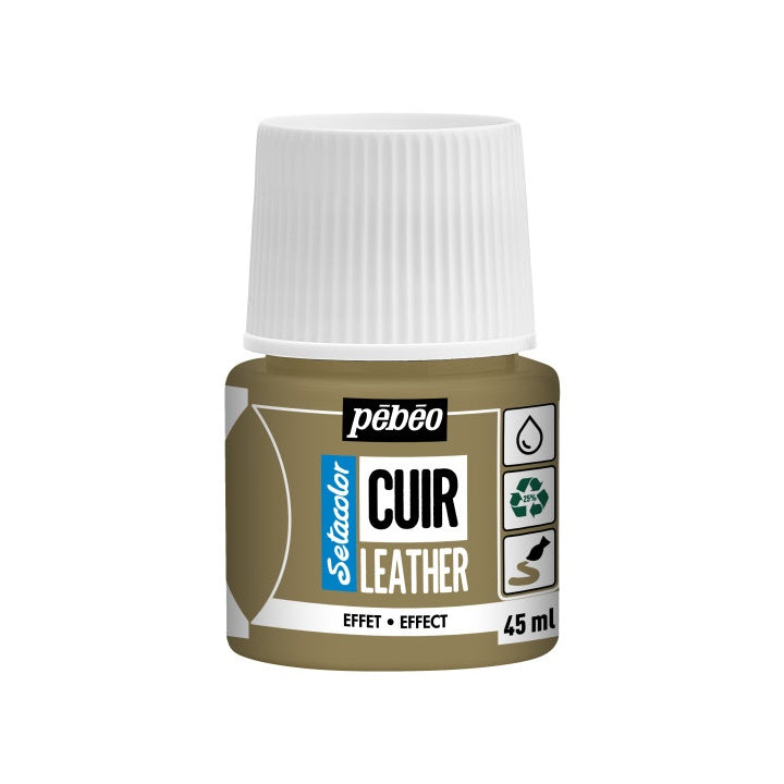 Farba na kožu Pebeo Setacolor effect 45 ml  | rôzne farby — obrázok 4