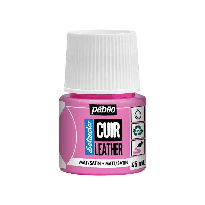 Farba na kožu Pebeo Setacolor matt/satin 45 ml  | rôzne farby — obrázok 27