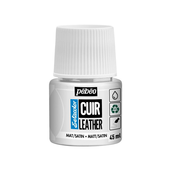 Farba na kožu Pebeo Setacolor matt/satin 45 ml  | rôzne farby — obrázok 2