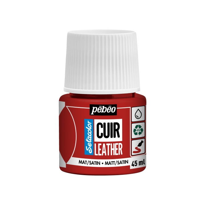 Farba na kožu Pebeo Setacolor matt/satin 45 ml  | rôzne farby — obrázok 6