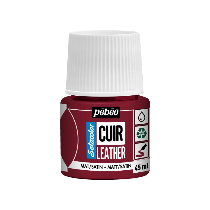 Farba na kožu Pebeo Setacolor matt/satin 45 ml  | rôzne farby — obrázok 7