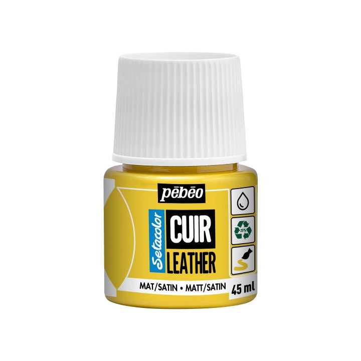 Farba na kožu Pebeo Setacolor matt/satin 45 ml  | rôzne farby — obrázok 3