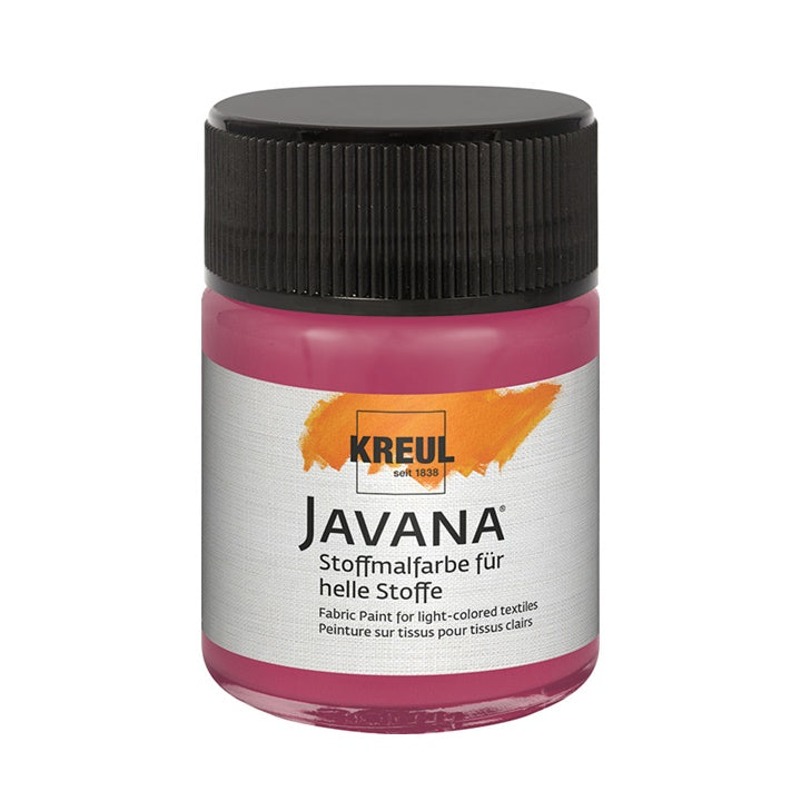 Farba na svetlý textil JAVANA 50 ml | rôzne farby — obrázok 1