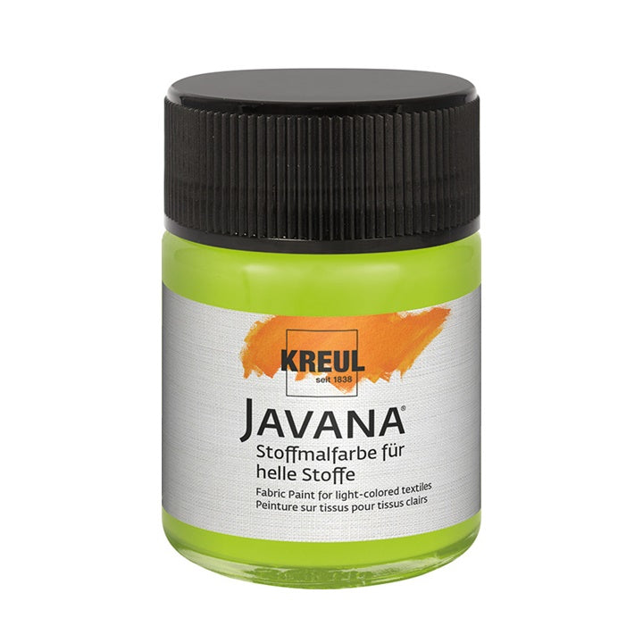 JAVANA Stoffmalfarbe für helle Textilien 50 ml | verschiedene Farben | ARTMIE