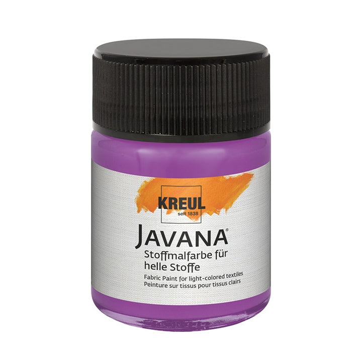 JAVANA Stoffmalfarbe für helle Textilien 50 ml | verschiedene Farben | ARTMIE