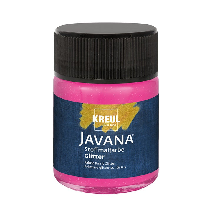 Farba na textil JAVANA trblietavá 50 ml | rôzne farby — obrázok 2